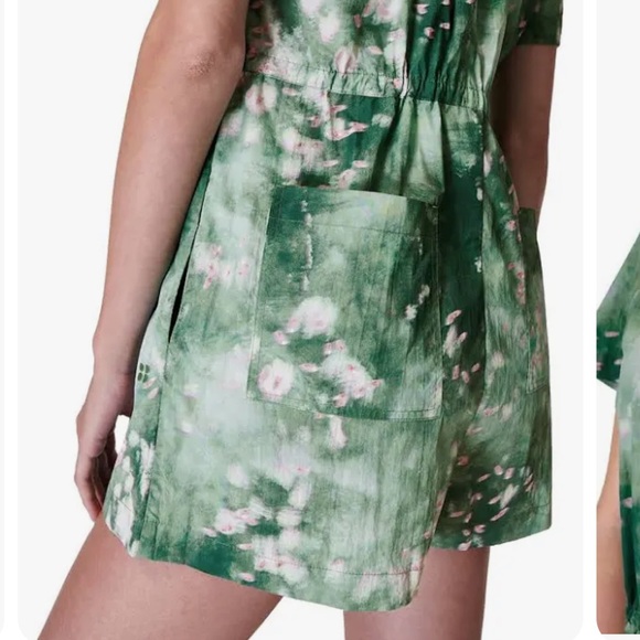 Sweaty Betty Anytime Drawstring Romper - Picture 3 of 8